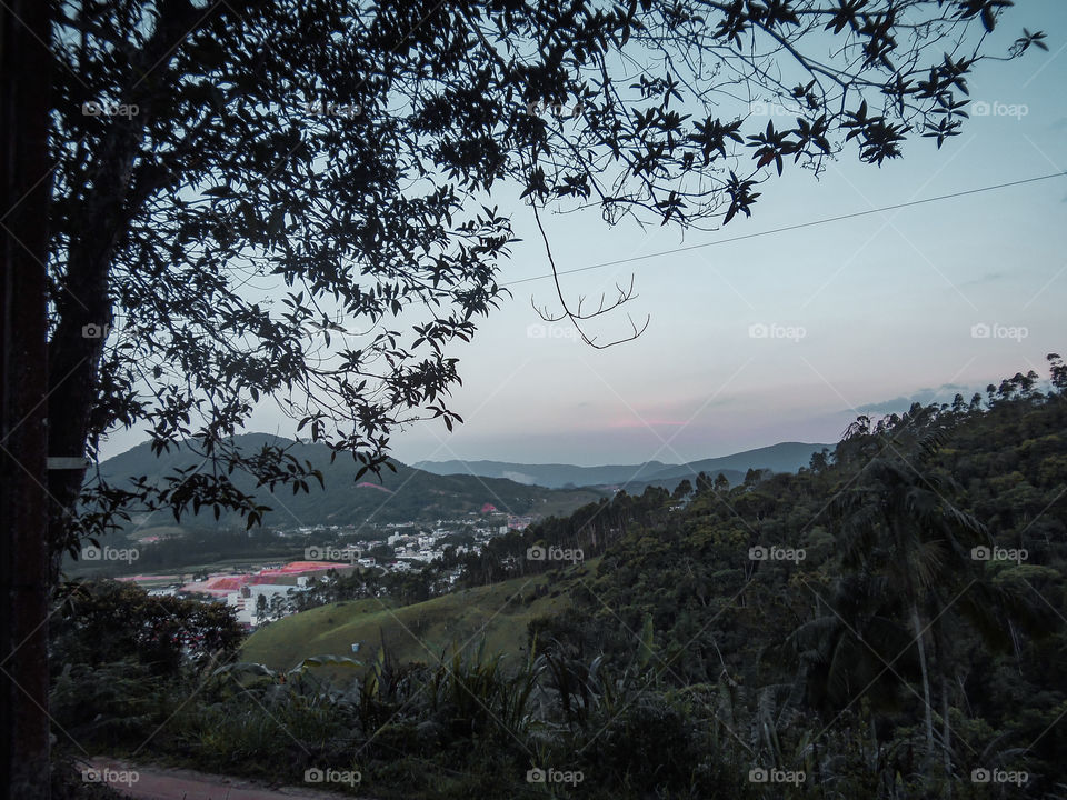 Hiking in the mountains