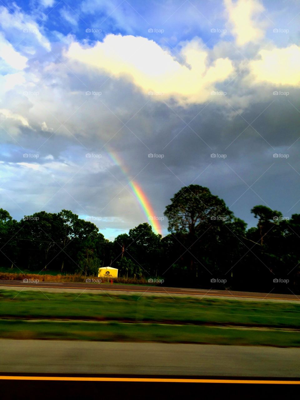 A rainbow in Fort Meyers.