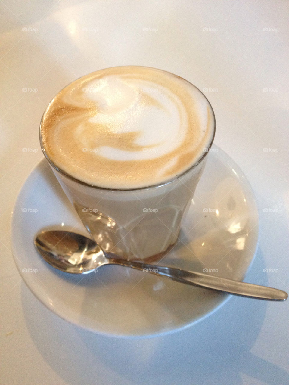 coffee glass drink spoon by splicanka