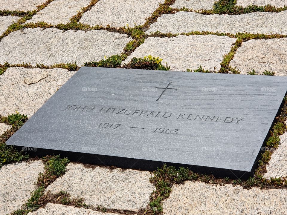 JFK gravesite, Arlington National Cemetery,