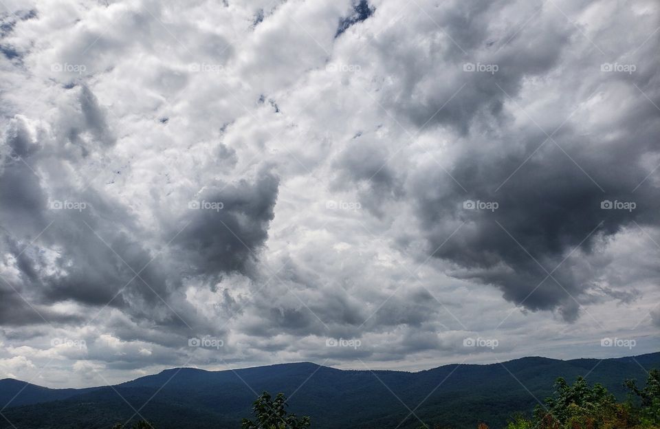 Beautiful Clouds over Appalachia