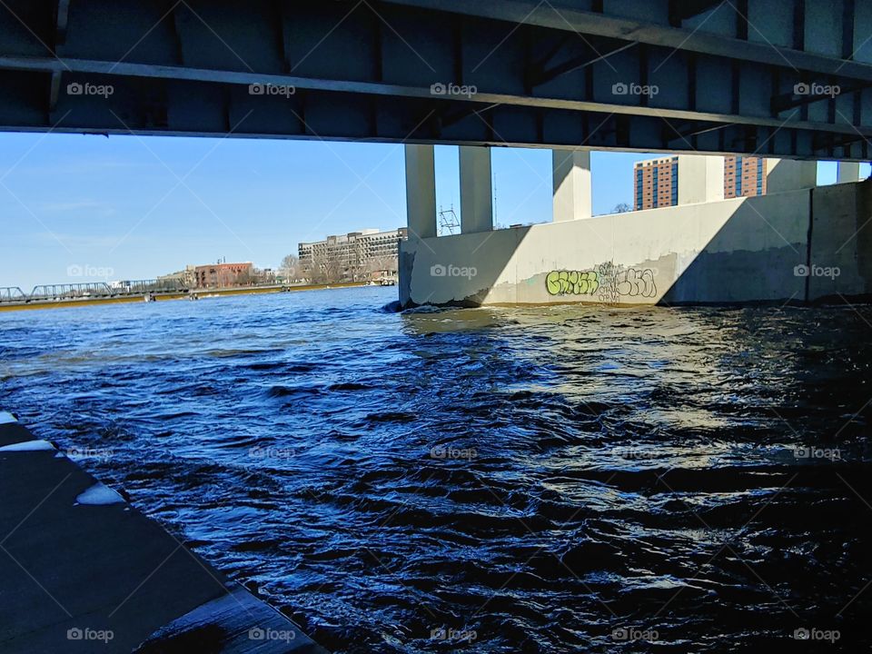 under the bridge