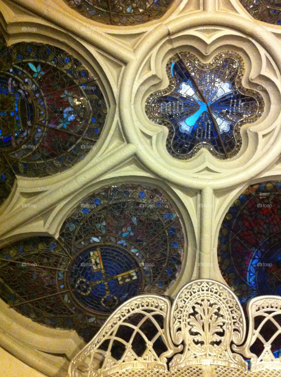 glass window bench stained by mhavertj