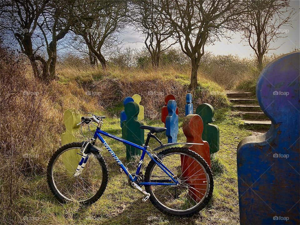 Biking in the countryside 