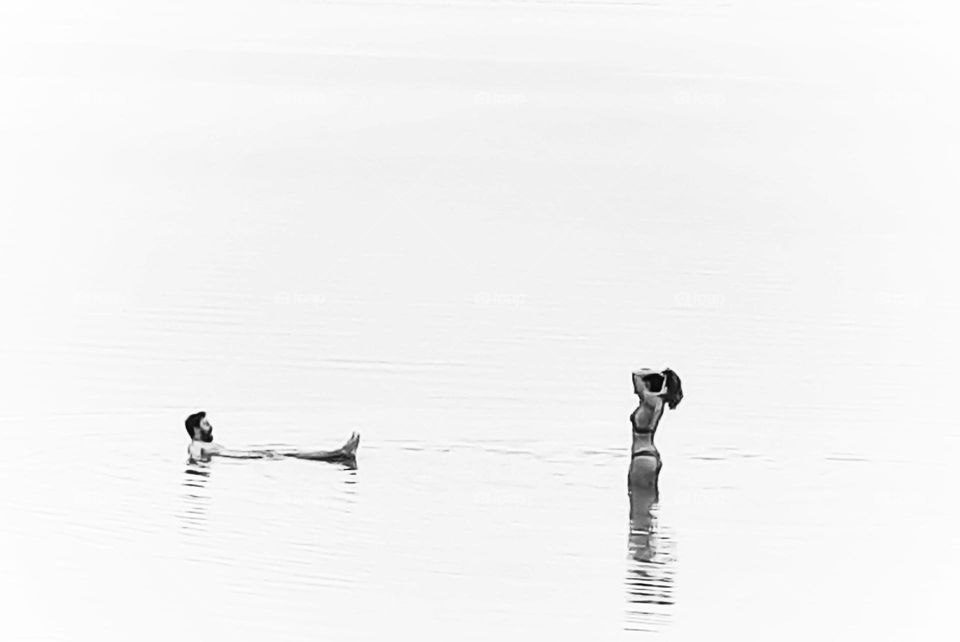 two on the dead sea