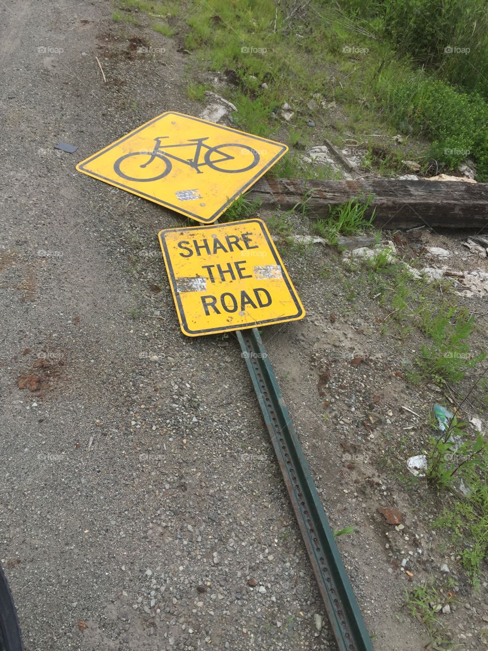 Laying down on the job.