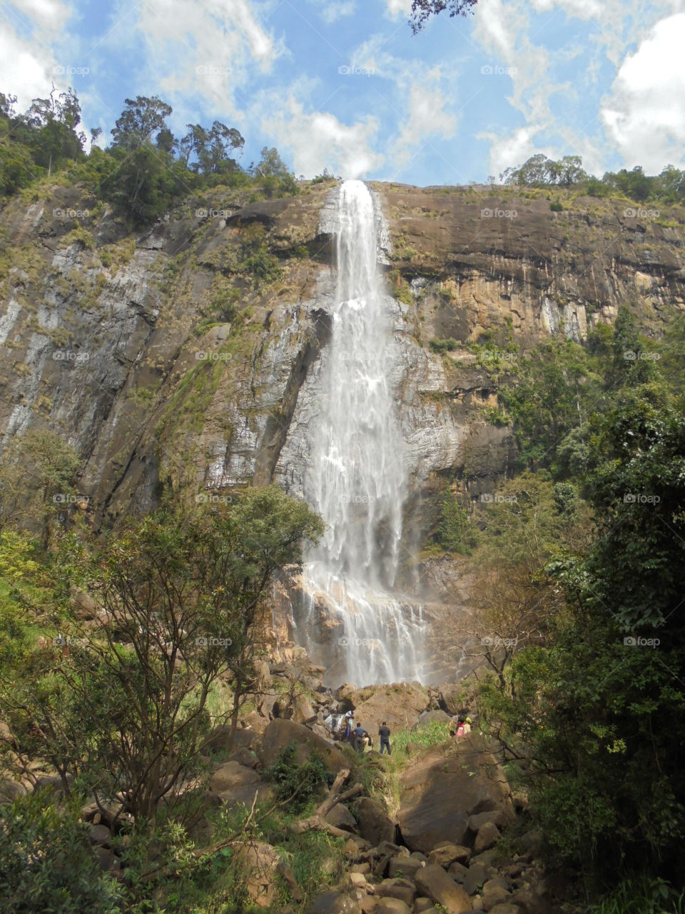 Water Fall in Sri Lanka