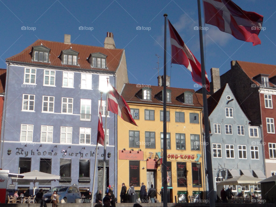 nyhaven copenhagen flag pole copenhagen by kshapley