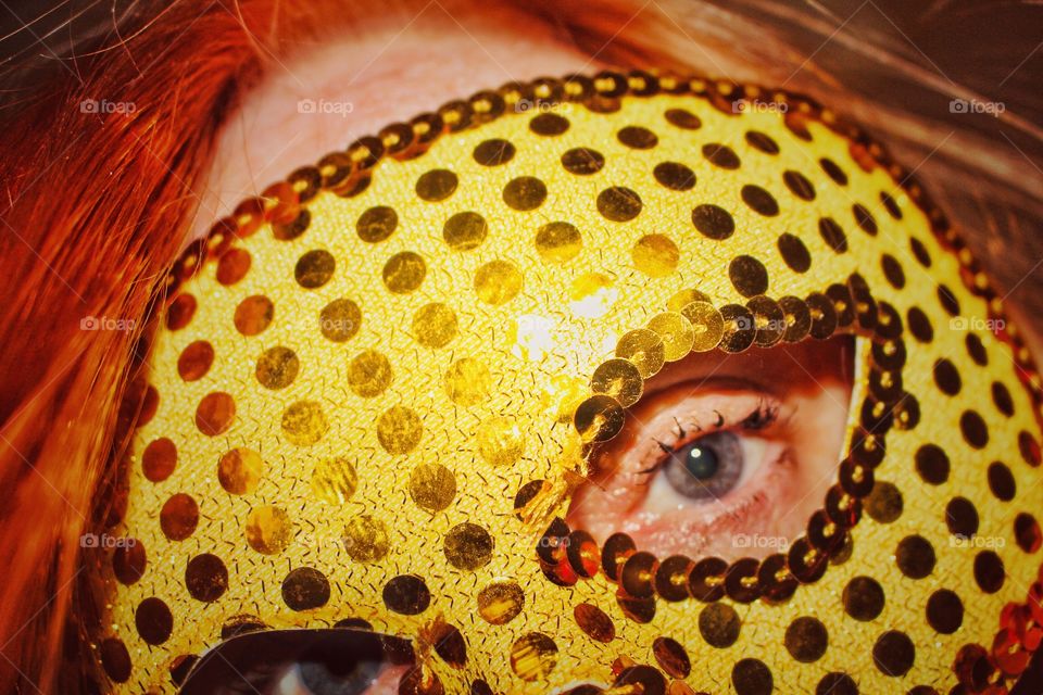 Mardi Gras Party Mask