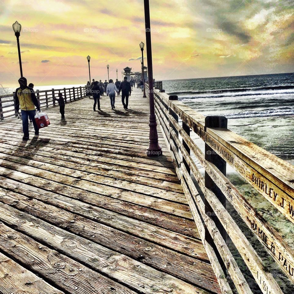 A Picture I took in Oceanside a year ago!! Turned out pretty cool!