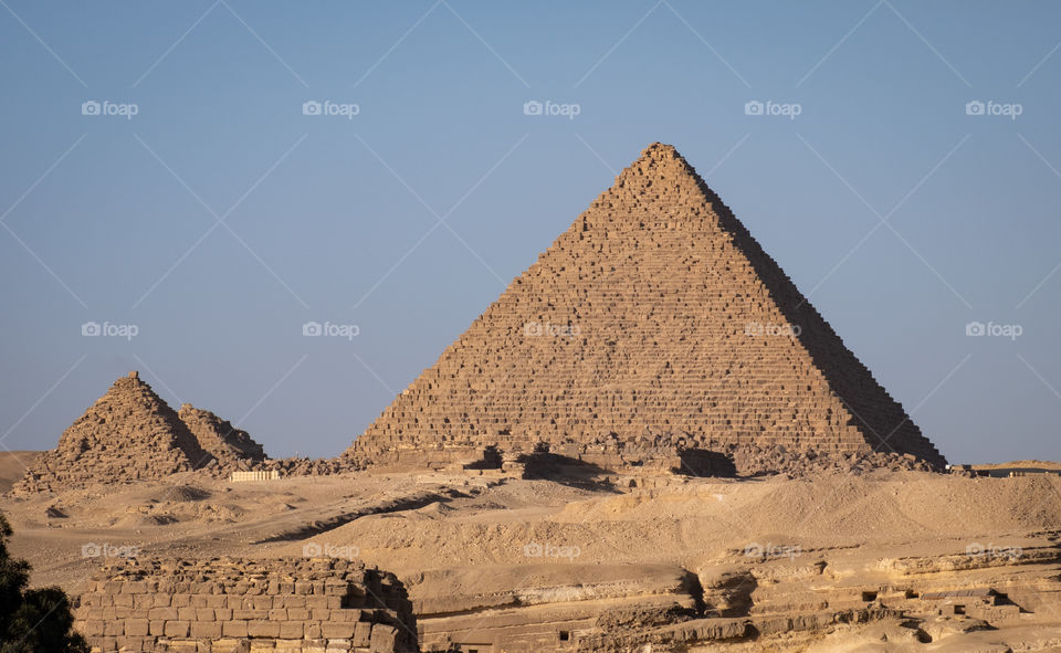 Land scape photo of Pyramid in Egypt