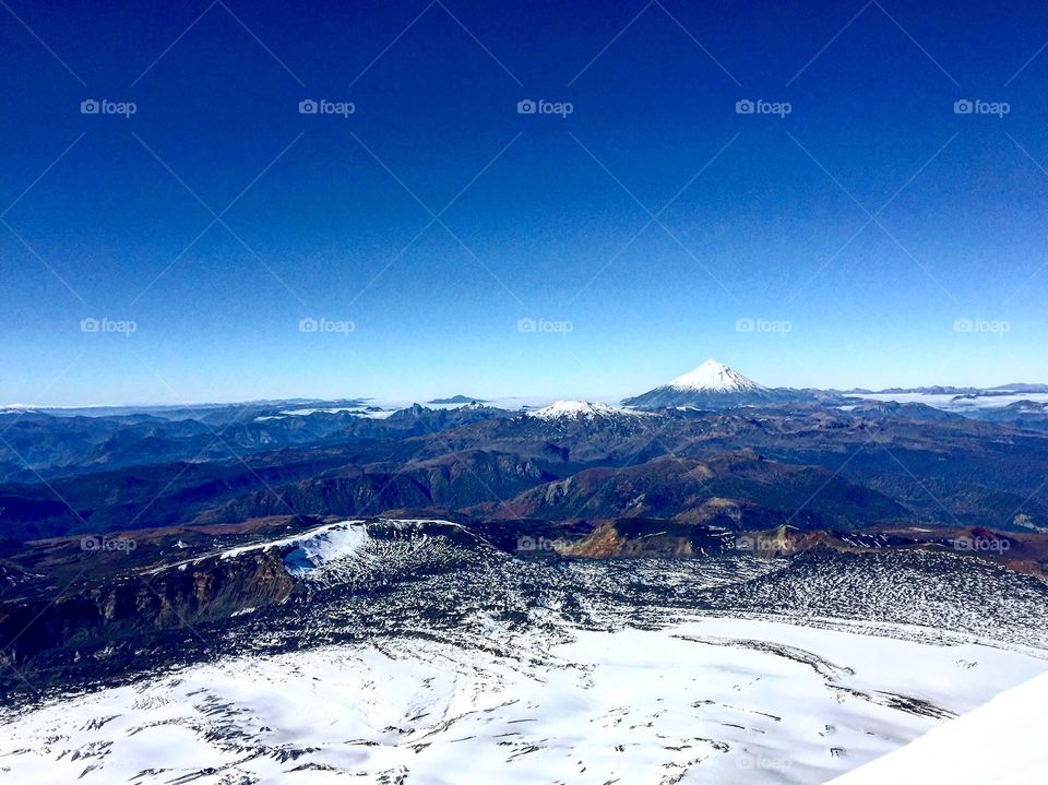 Volcano Villarrica in Púcon, Chile