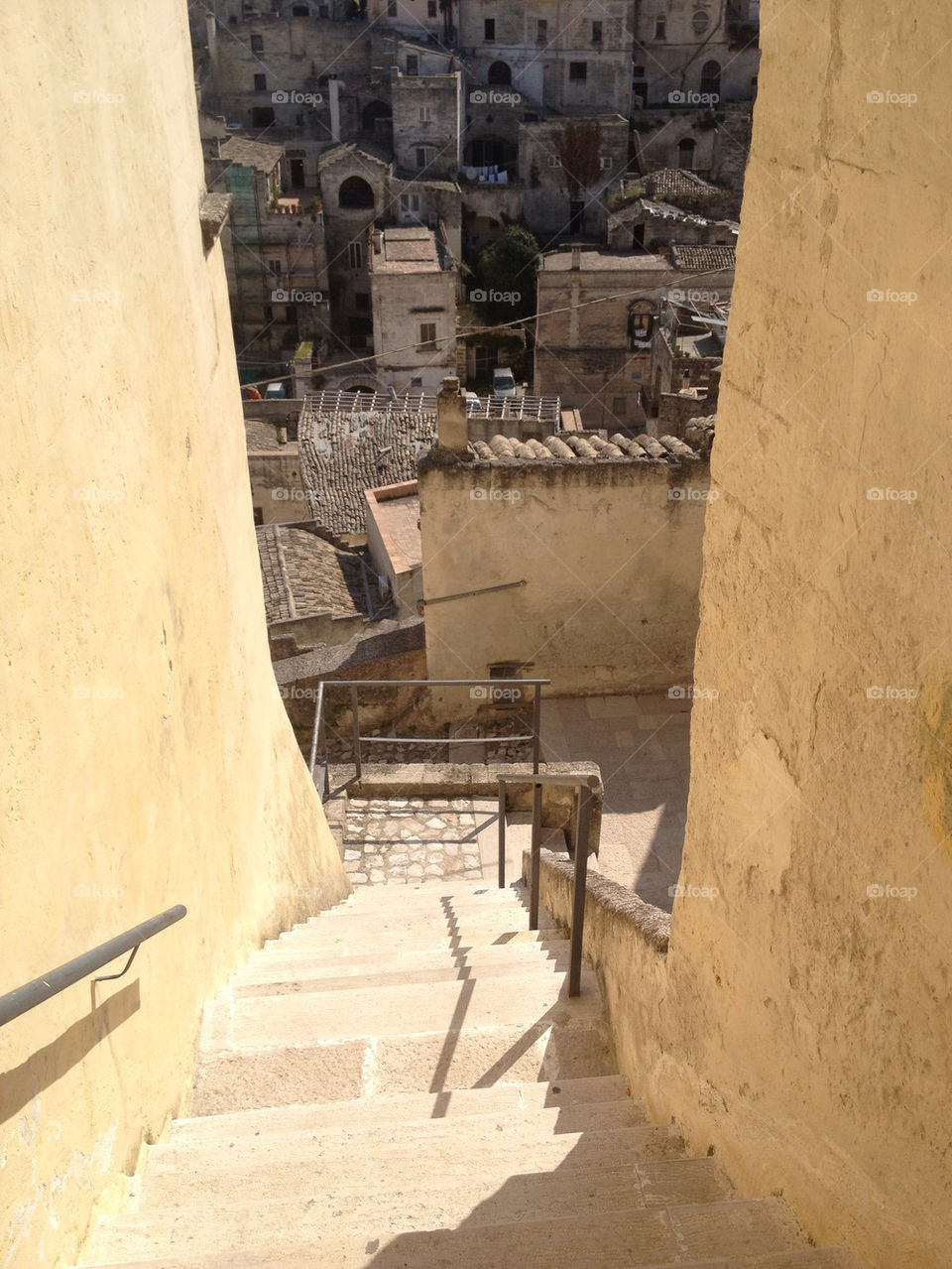 italy sightseeing stairs matera by tol_koum