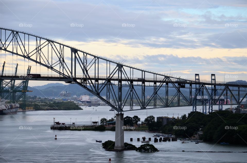 Panama Canal Bridge.