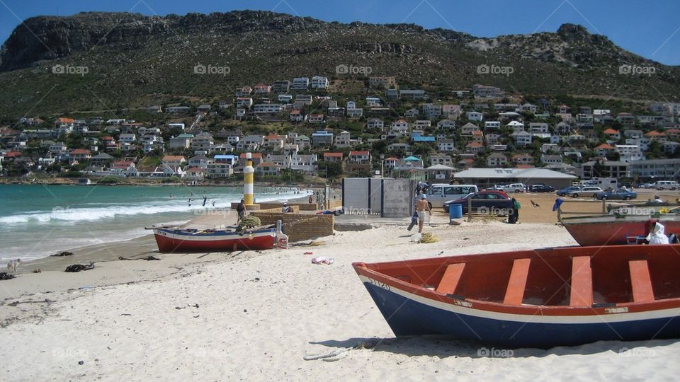Boat on beach 