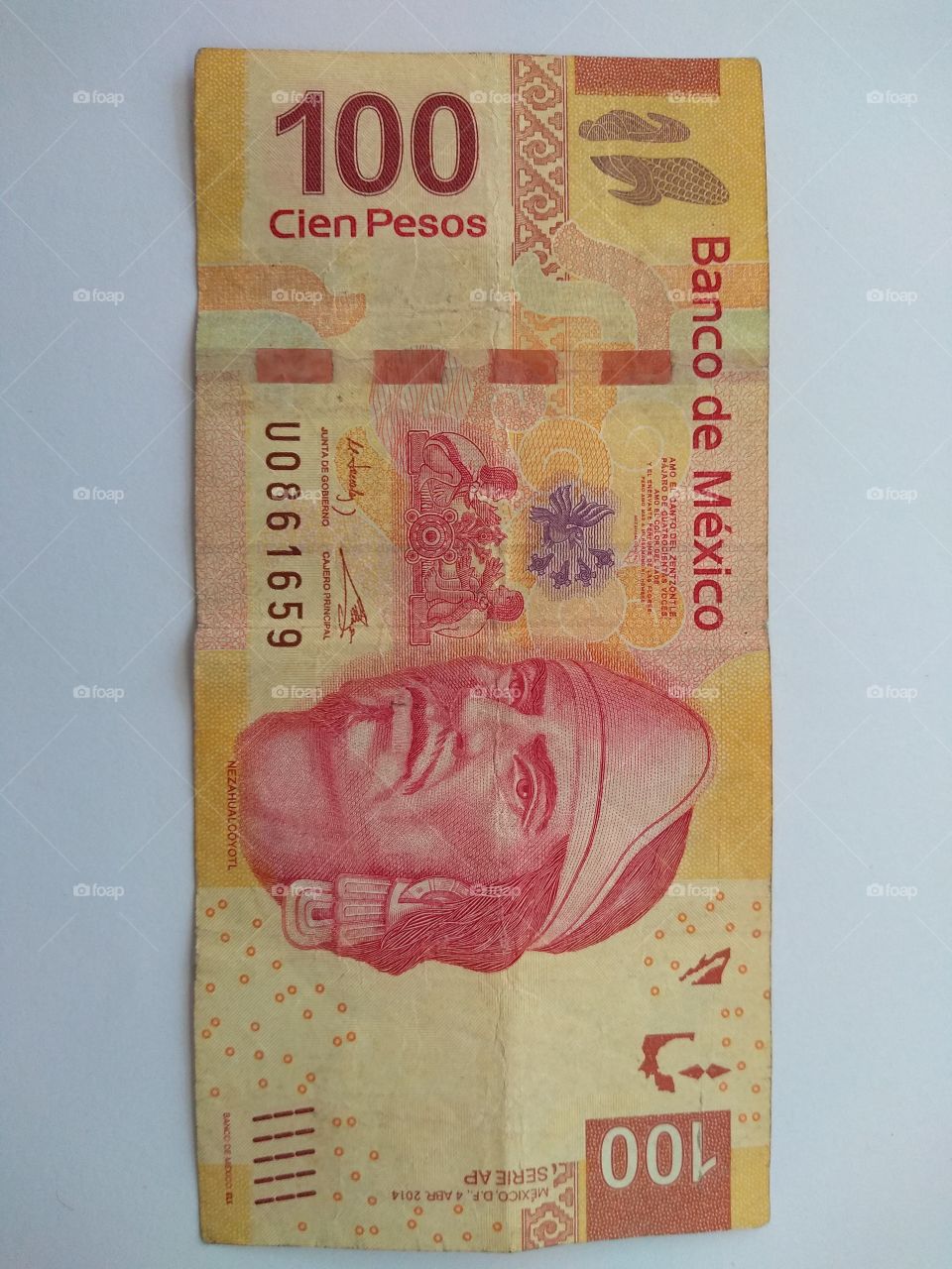 billete 100 pesos México