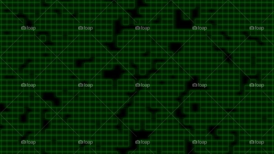 green high tech grid