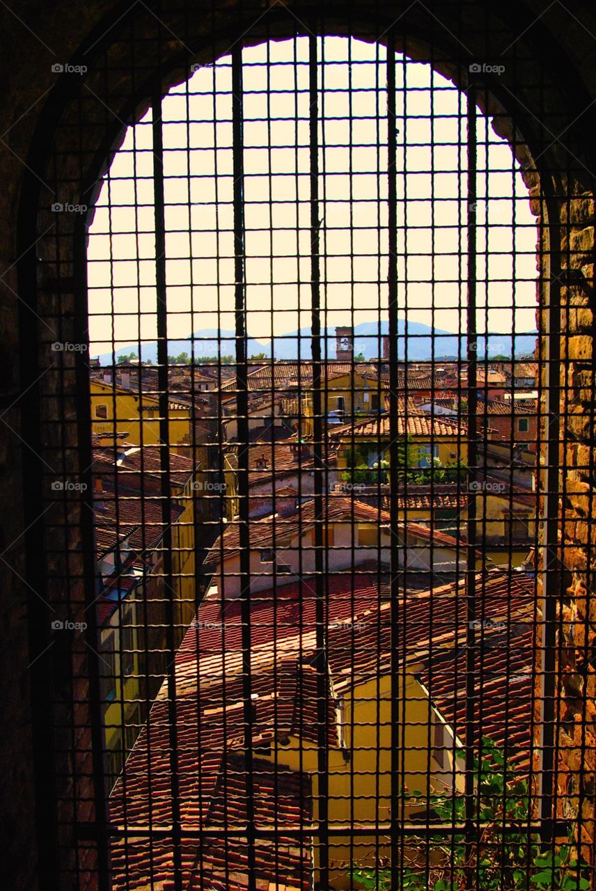 window. view through a window