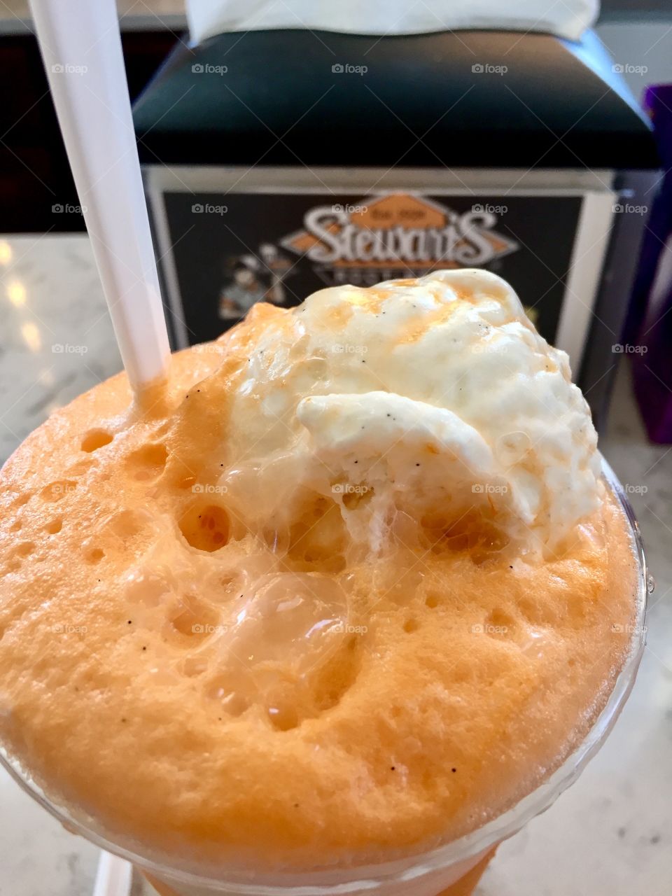 Orange Cream Float