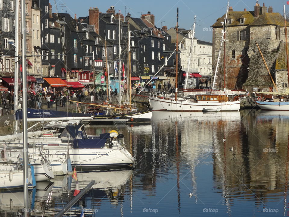 old harbour of Honfleur