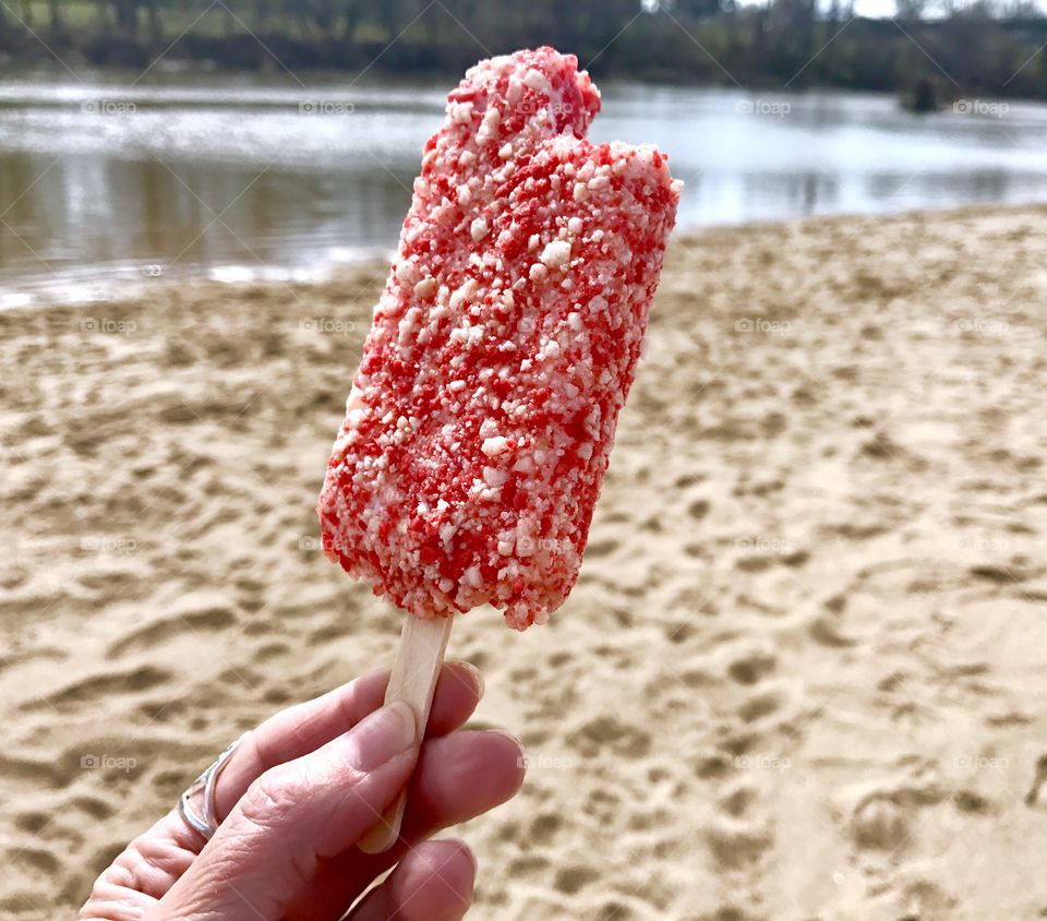 Strawberry Ice Cream Treat