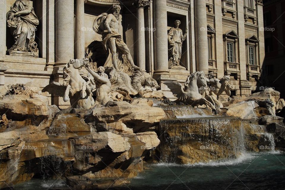 Trevi Fountain in Rome
