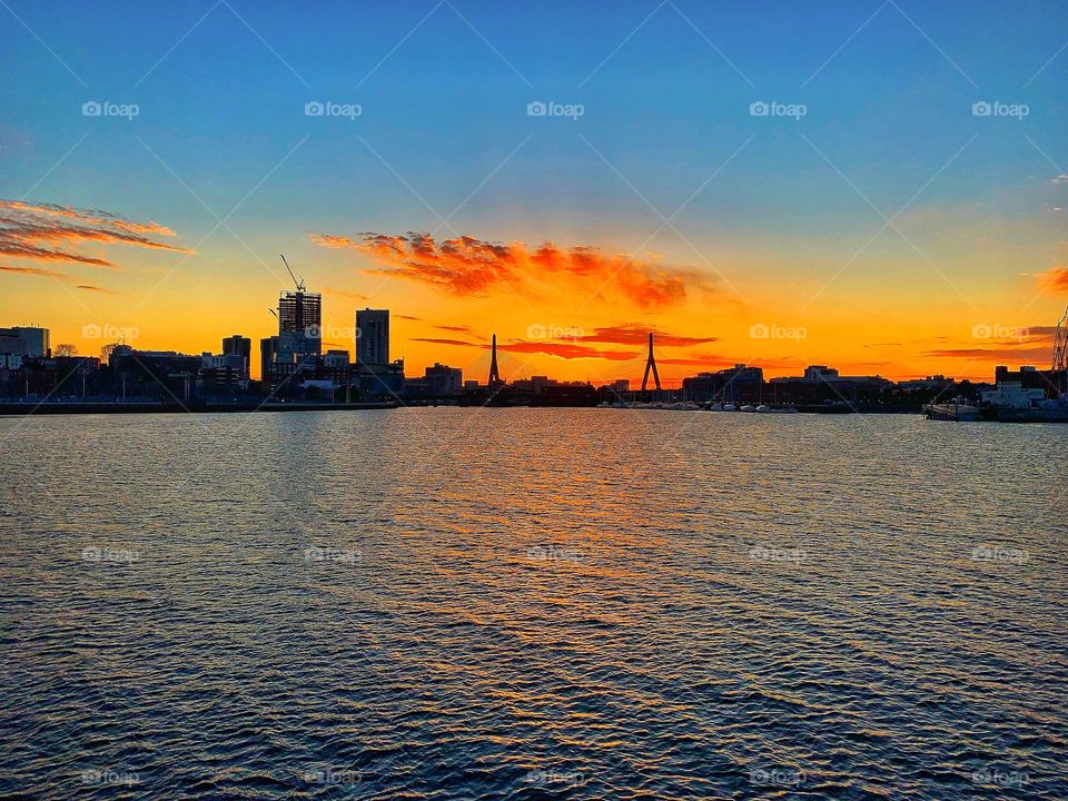 Boston Sunset 