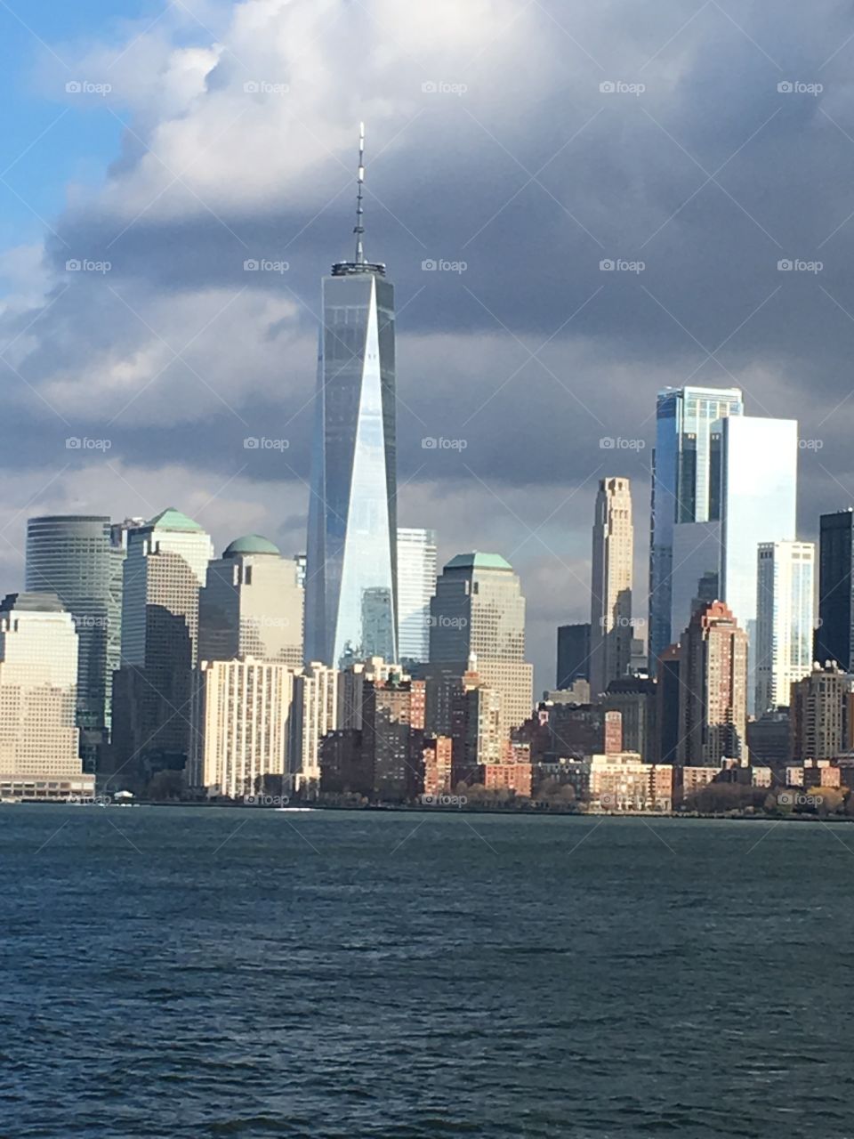 New York City Skyline One World Trade Center 