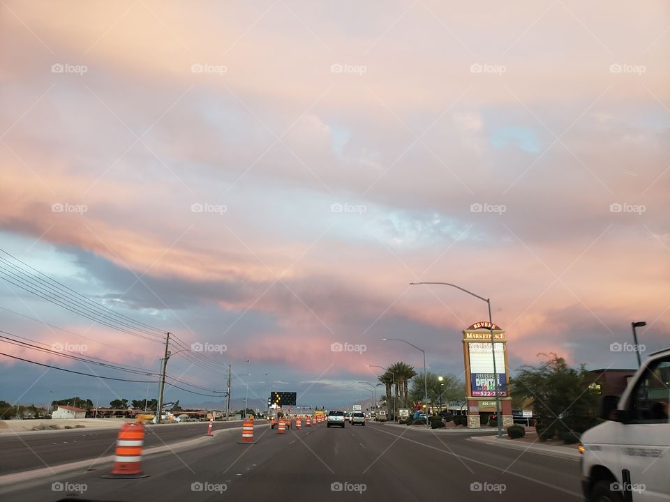 las Vegas sunset