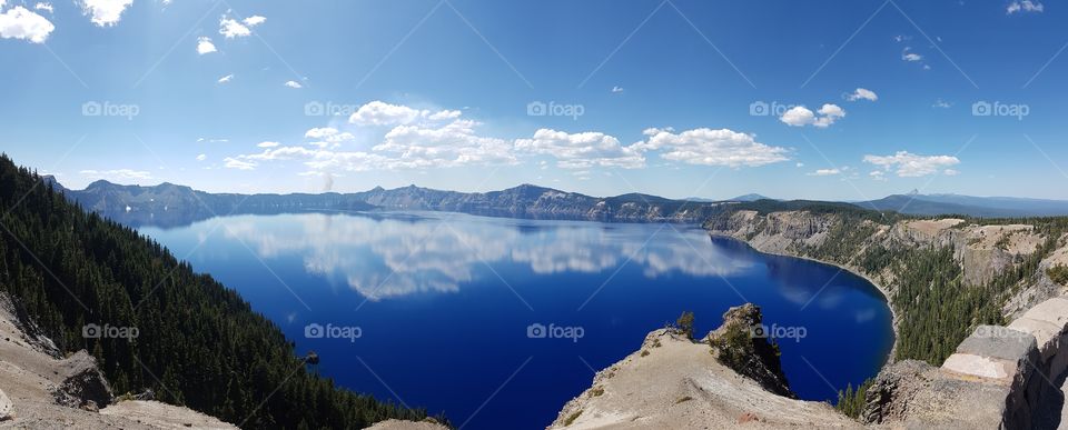 Another view of crate lake Oregon