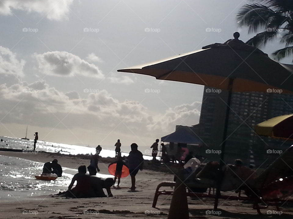 People, Beach, Vehicle, Water, Seashore