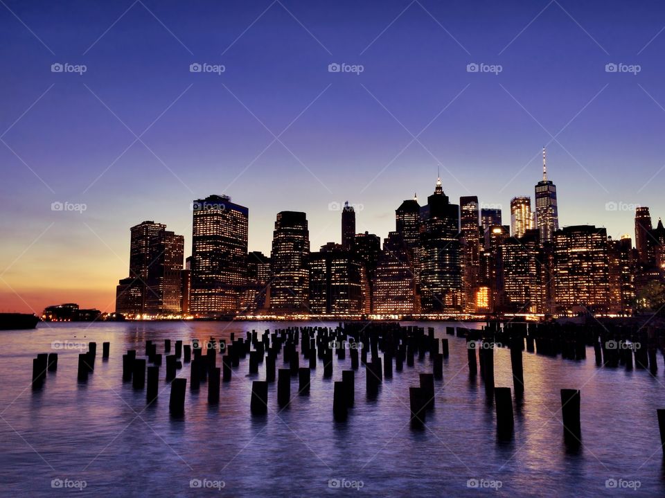 NYC Waterfront Sunset