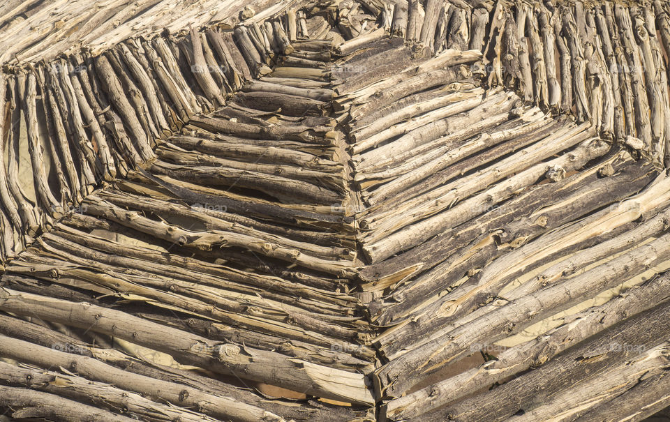 background from umbrellas