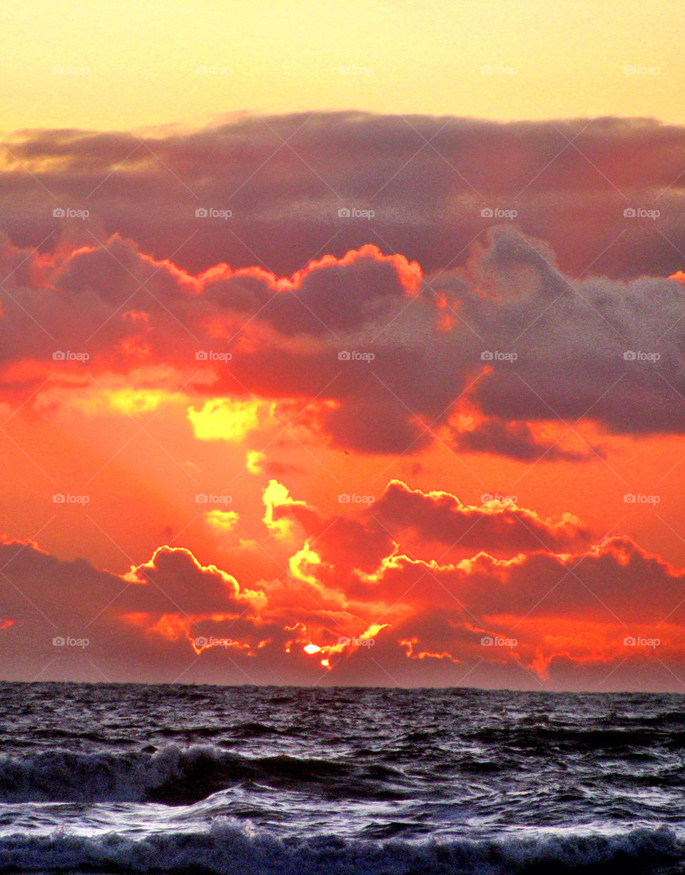 Sunset at Sea