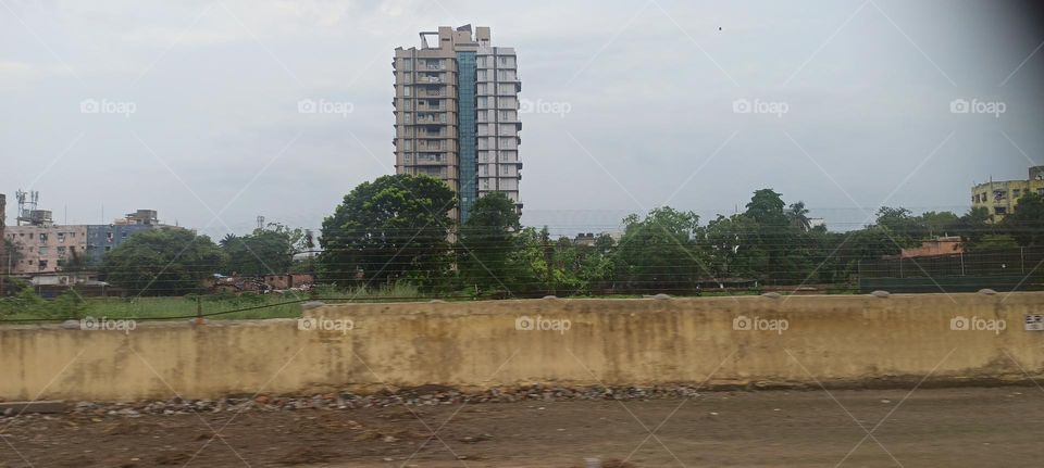 High raised building