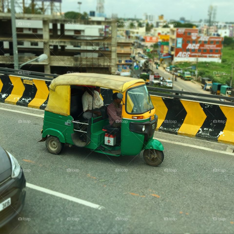 Auto Rickshaw in India
