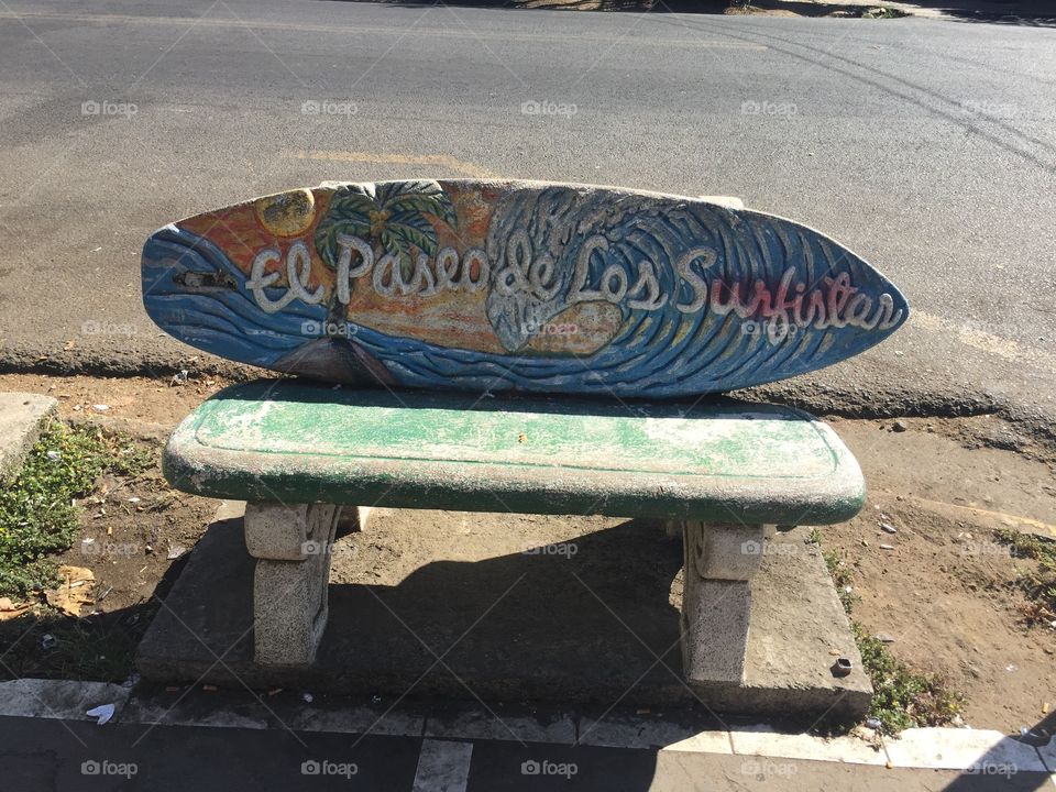 Surf bench 