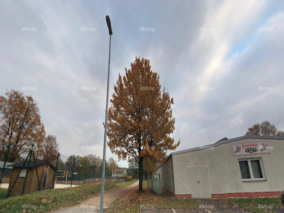 Beautiful scenery in autumn