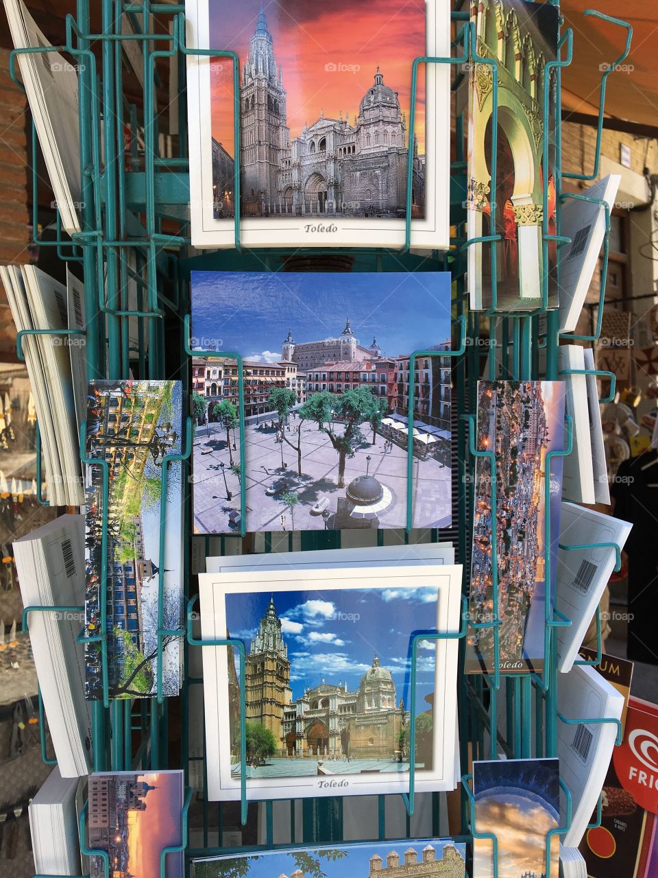 Postcards of Toledo Spain 