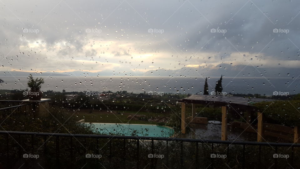 rain view