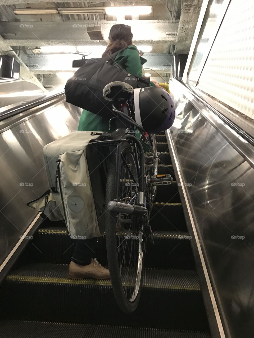 Grey story of bikers