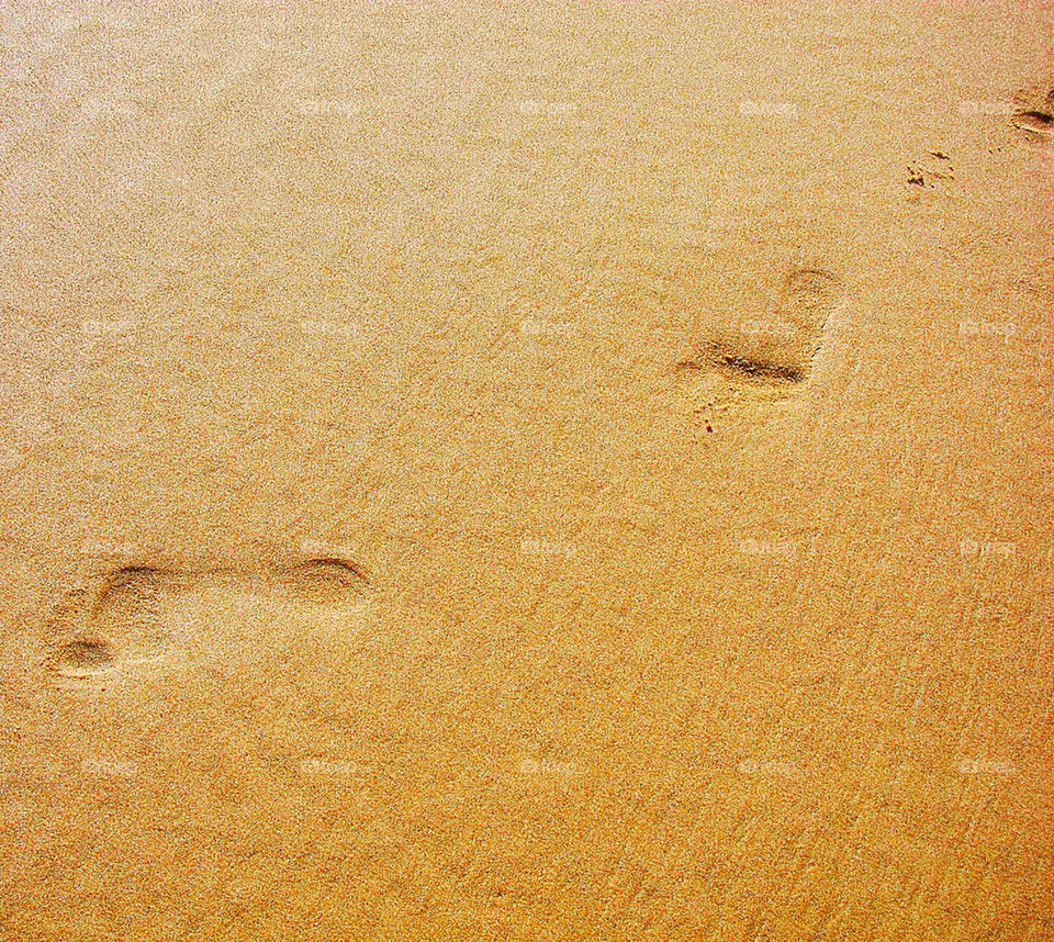 beach orange sand steps by cyrano