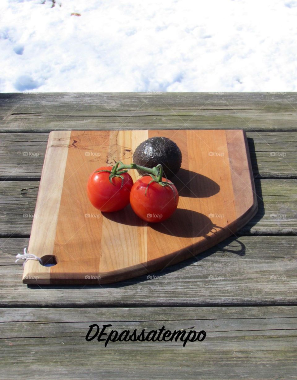 Handmade walnut and cherry serving board with Berry the goat wood burned