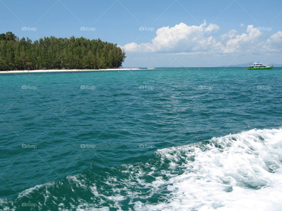 Bamboo Island close to Paradise.