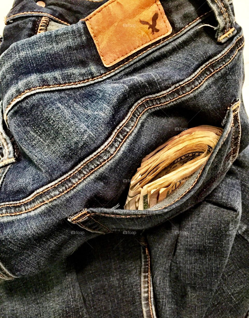 money back pocket jeans by sunnysmiles