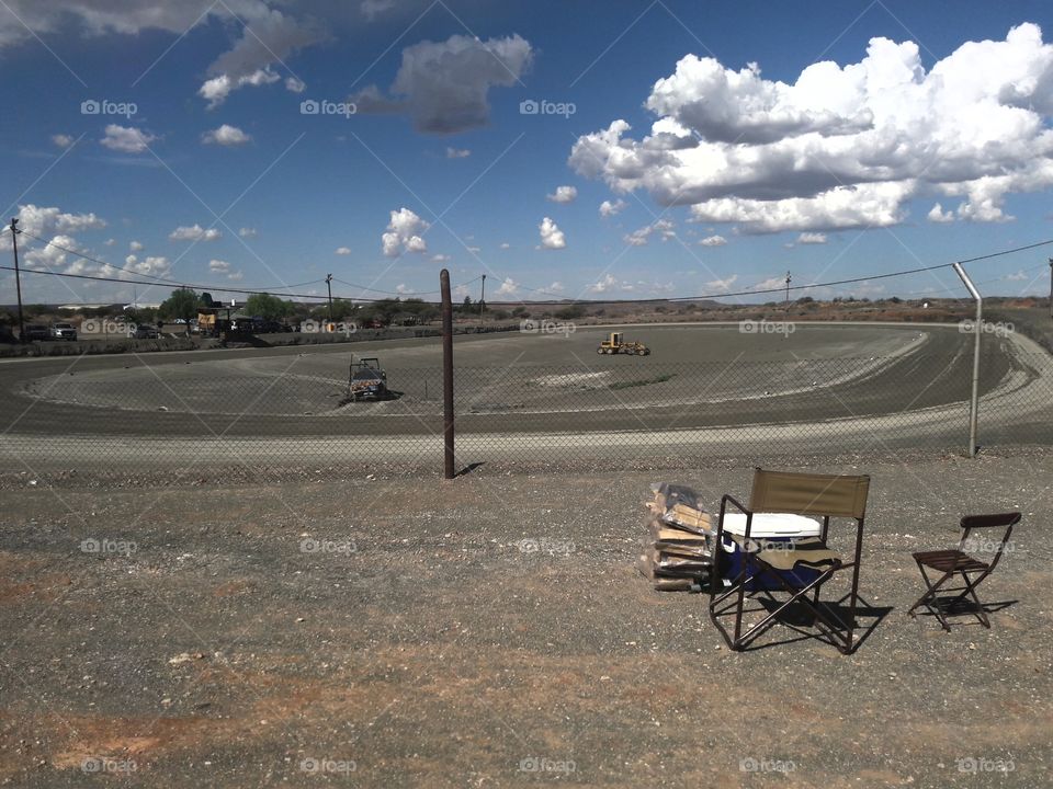 dirt oval track