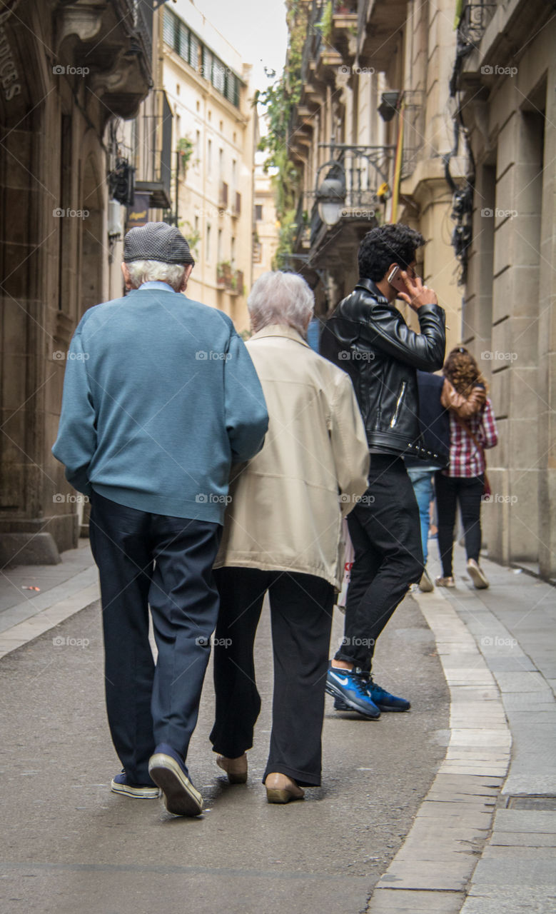 Strolling through Barcelona 