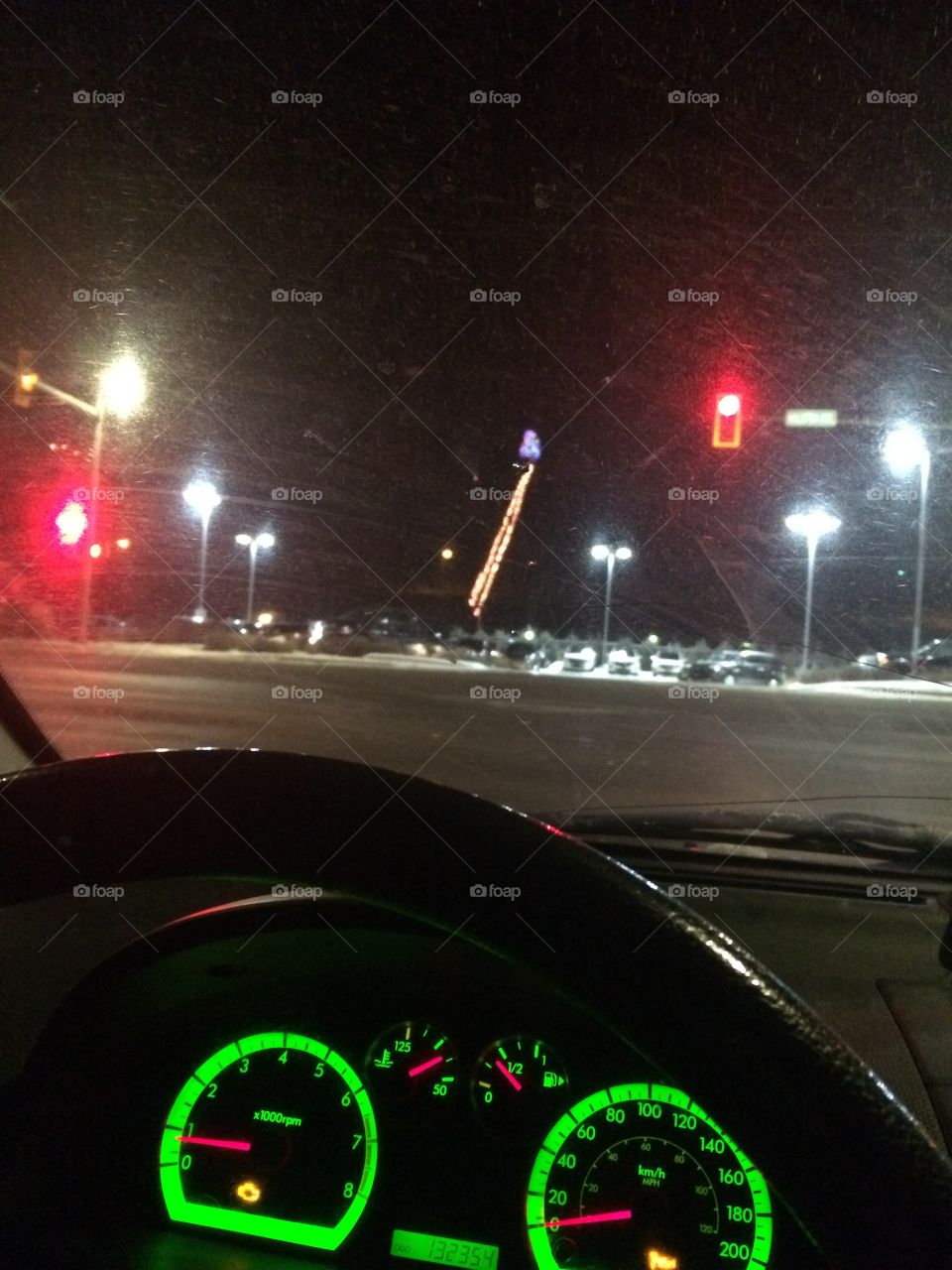 Car has a foggy window! 