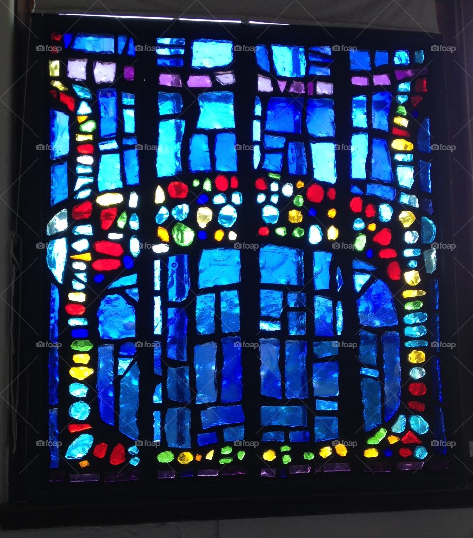 Stained Glass Window - Charlottesville, VA. Stained Glass Window - Charlottesville, VA