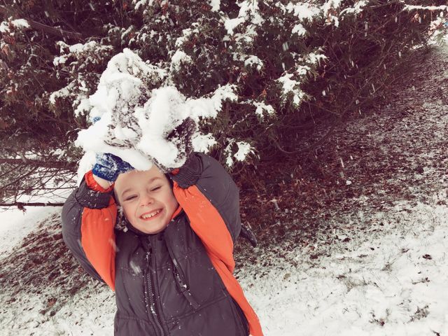 Snow fight